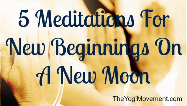 Setting Intentions On A New Moon For New Beginnings