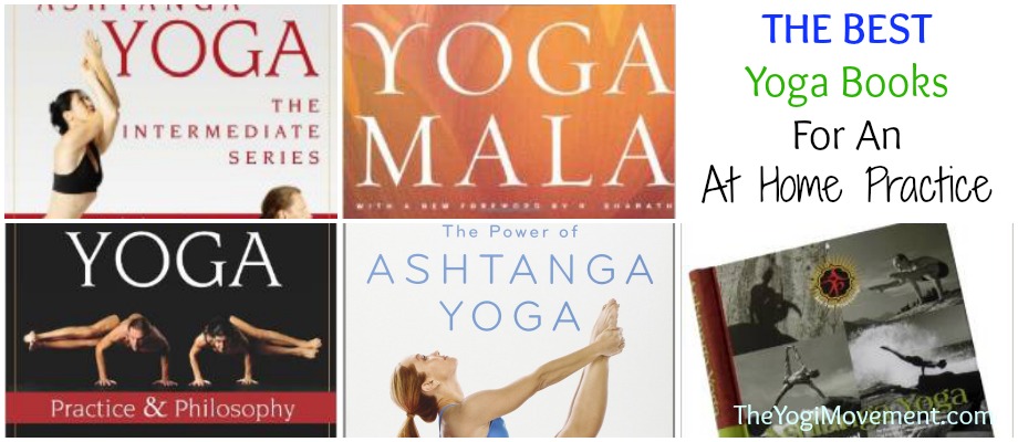 The Best Ashtanga Yoga Books for an at home practice from theyogimovement.com by Monica Dawn Stone