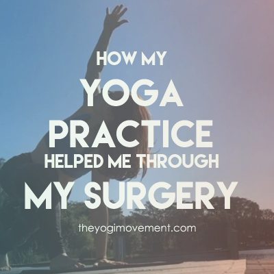 If it wasn’t for yoga, I’d still be in bed!